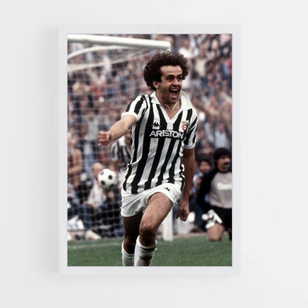 Poster Michel Platini Giocatore