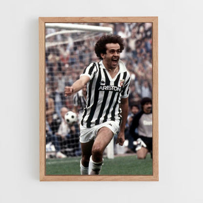 Poster Michel Platini Giocatore