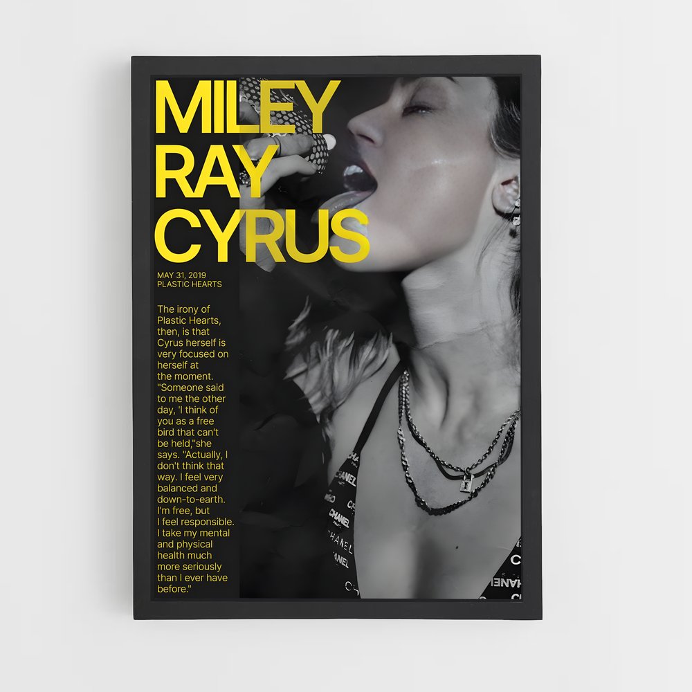 miley-cyrus-4 cadre Noir