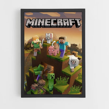 Poster Avventura di Minecraft