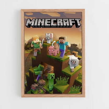 Poster Avventura di Minecraft