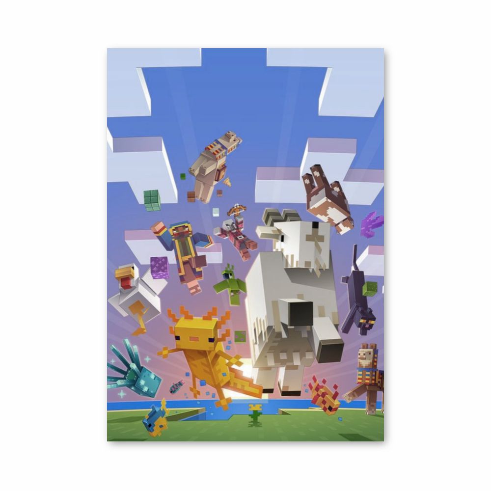 Poster Minecraft Mob