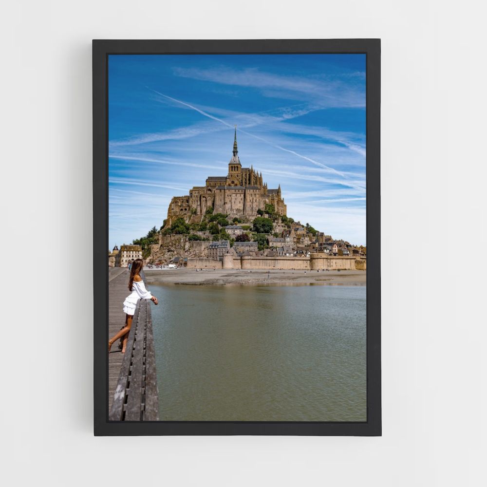 Poster Visita Mont Saint Michel