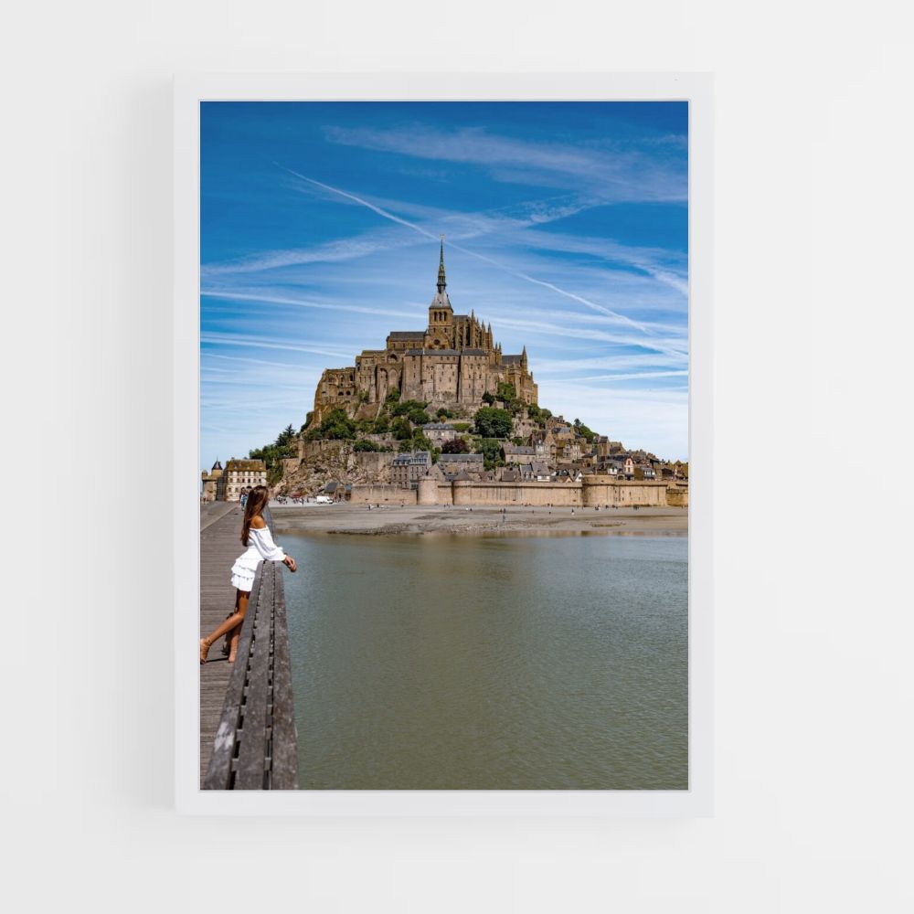 Poster Visita Mont Saint Michel