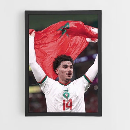 Poster Marocco Calcio