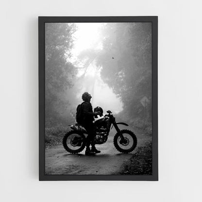 Poster di moto retrò