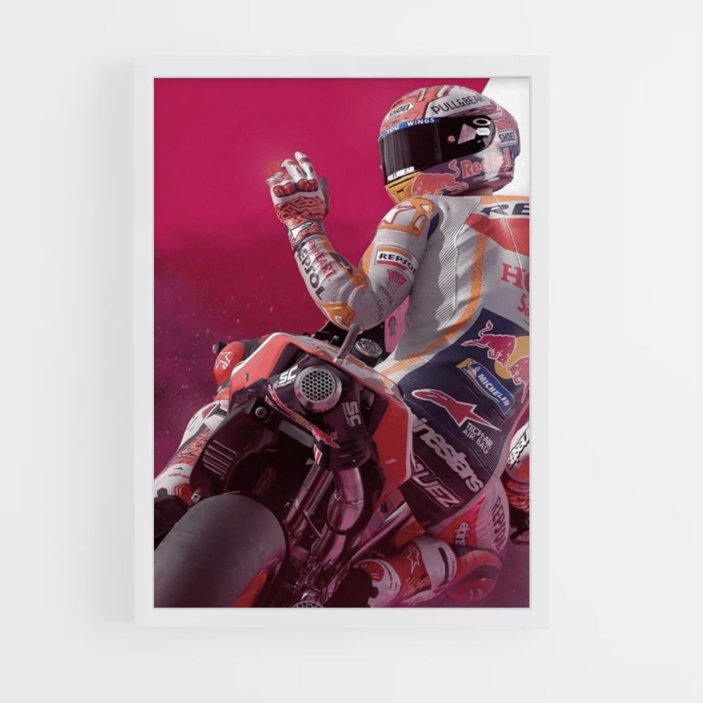 Poster Marc Marquez Spagna