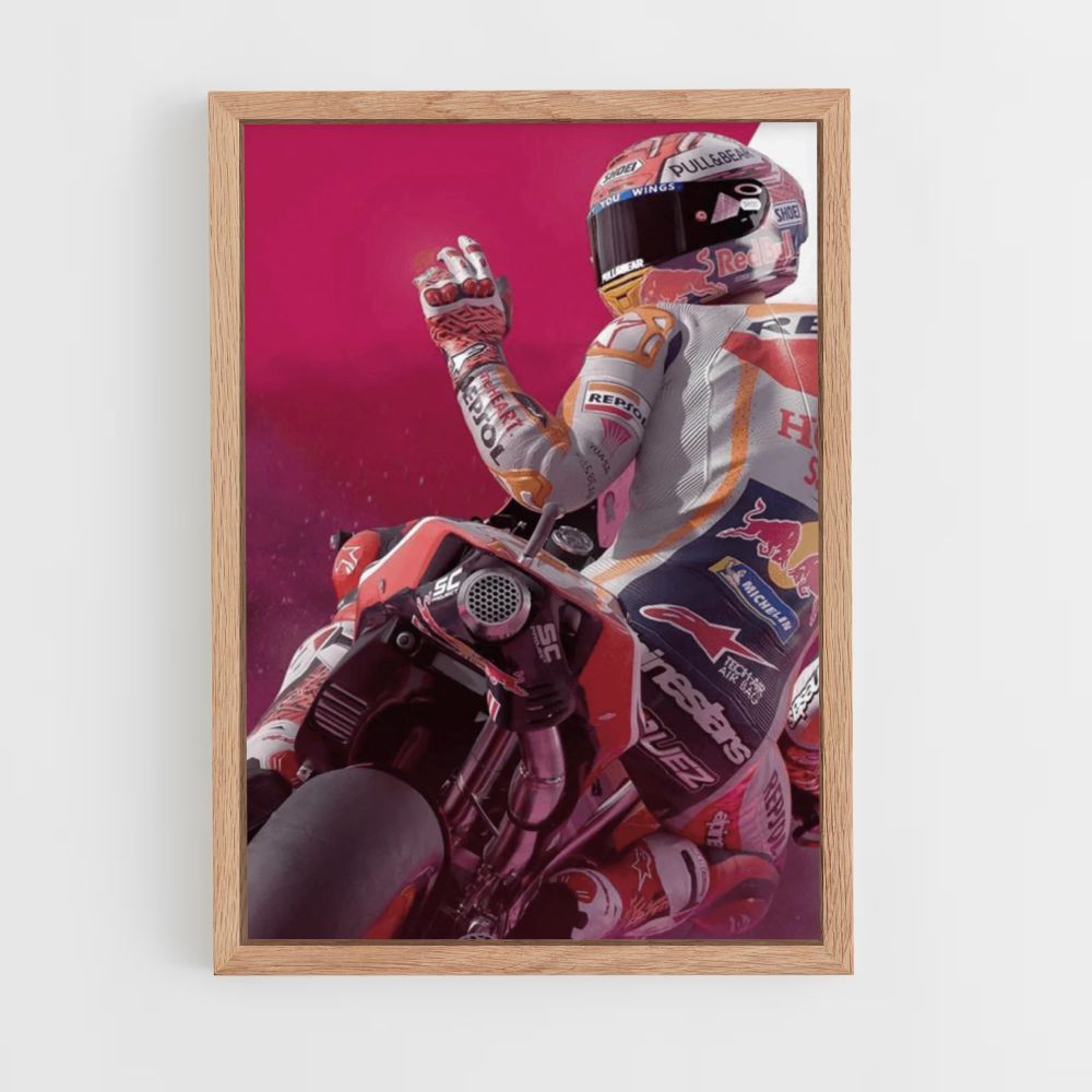 Poster Marc Marquez Spagna