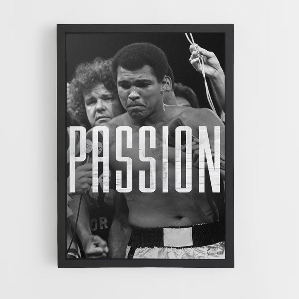 Poster Mohamed Ali Passione