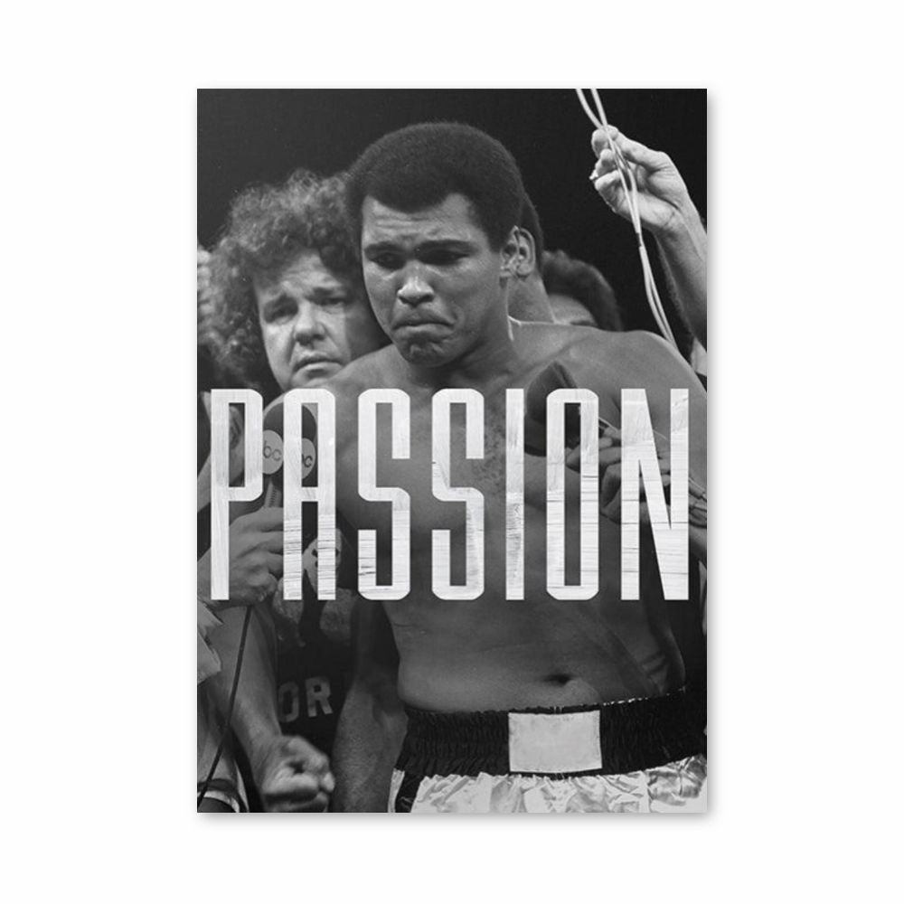 Poster Mohamed Ali Passione