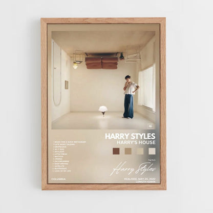 Poster Harry Styles La casa di Harry