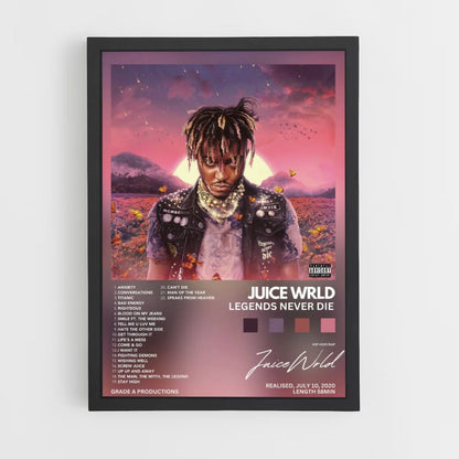 Poster Juice World Legends Never Die