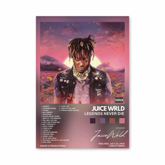 Poster Juice World Legends Never Die