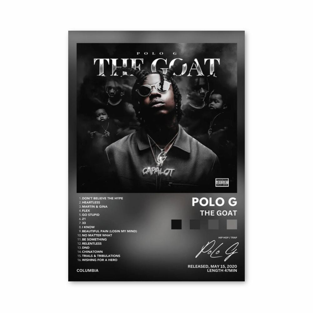 Poster Polo G La Capra