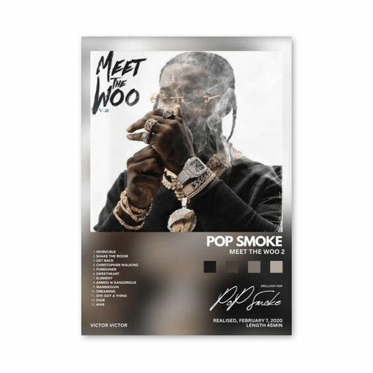 Poster Pop Smoke Incontro con Woo 2