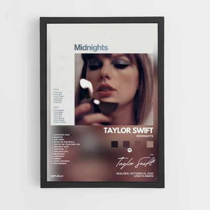 Poster Mezzanotte di Taylor Swift