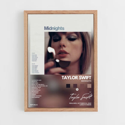 Poster Mezzanotte di Taylor Swift