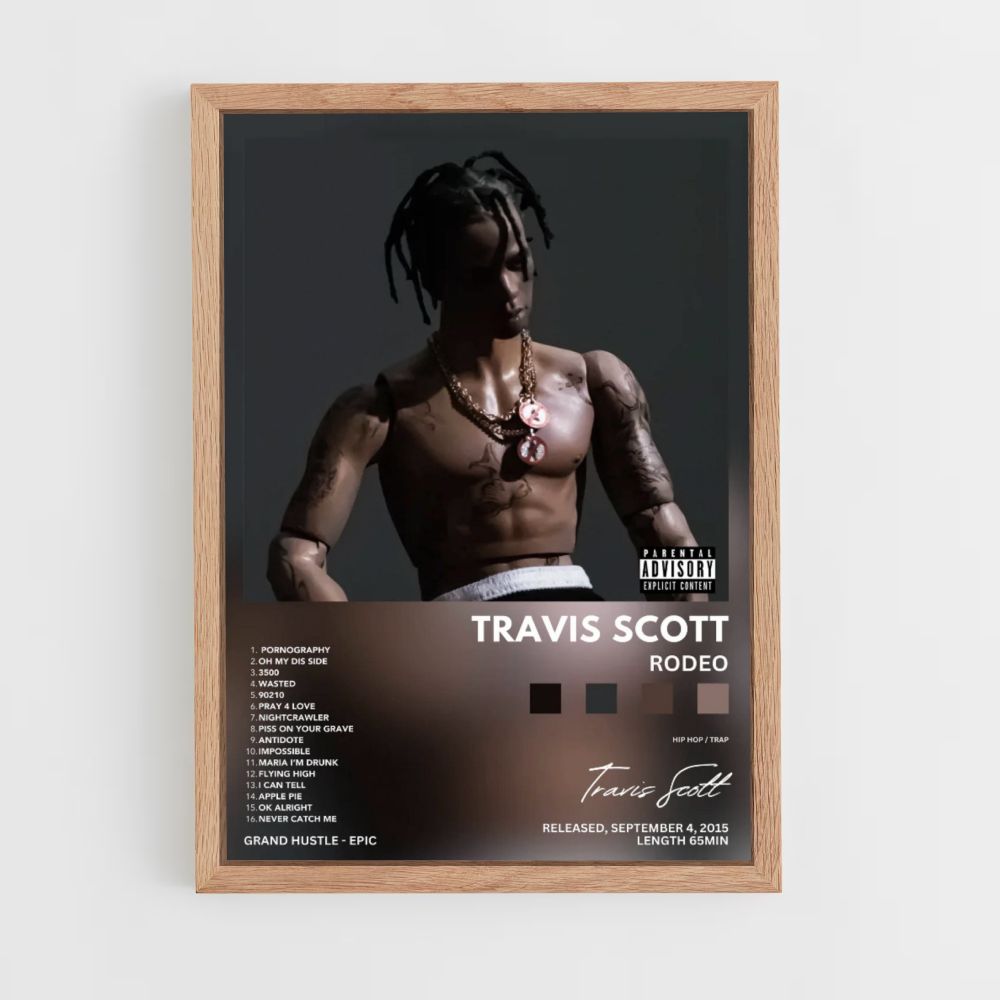 Poster Travis Scott Rodeo