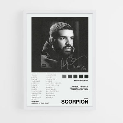 Poster Drake Scorpione