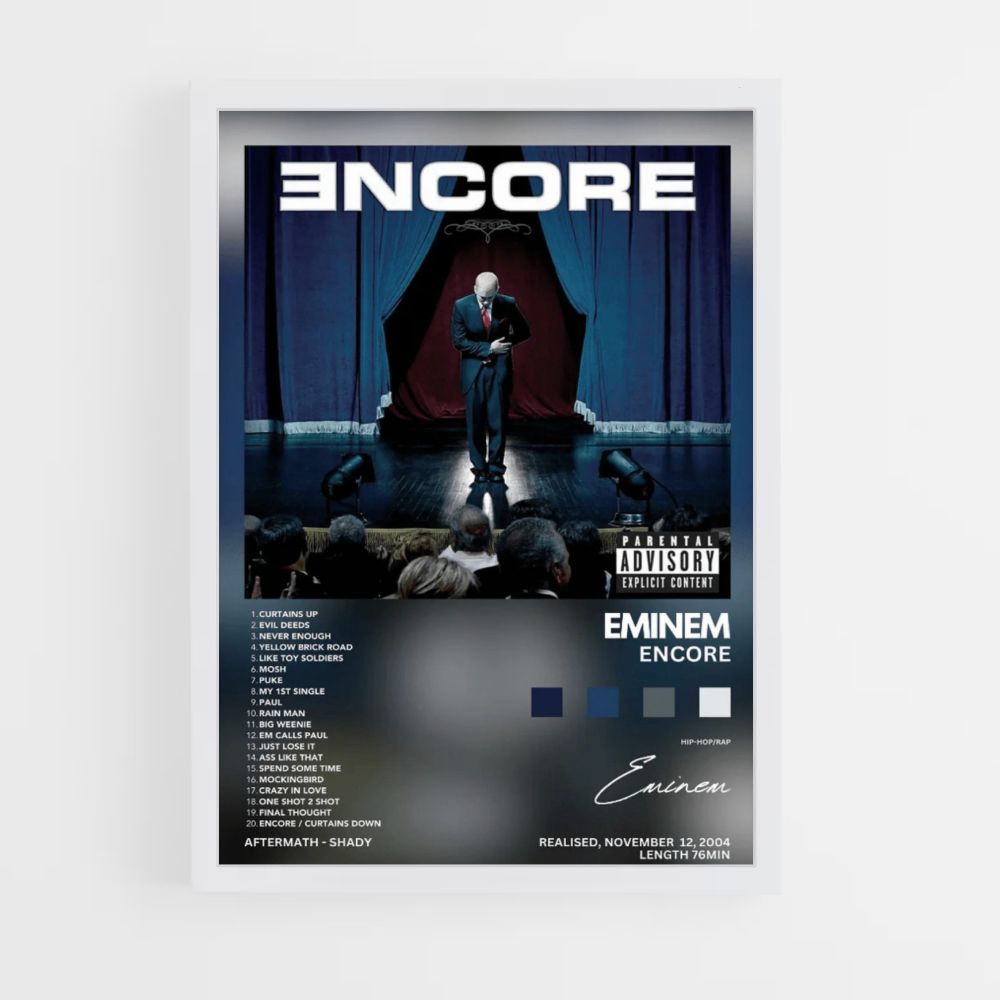 Poster Eminem Encore