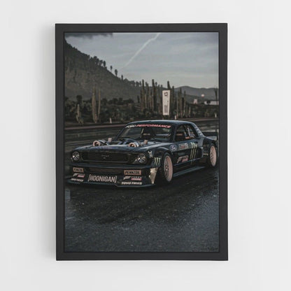 Poster della Ford Mustang Hoonigan