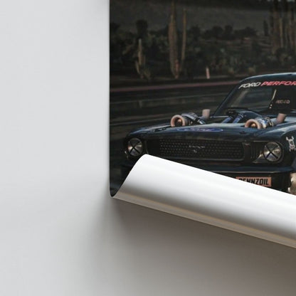 Poster della Ford Mustang Hoonigan