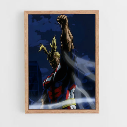 my-hero-academia-12 cadre Bois clair