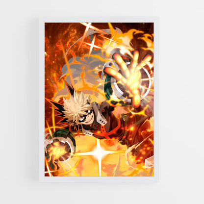 my-hero-academia-14 cadre Blanc