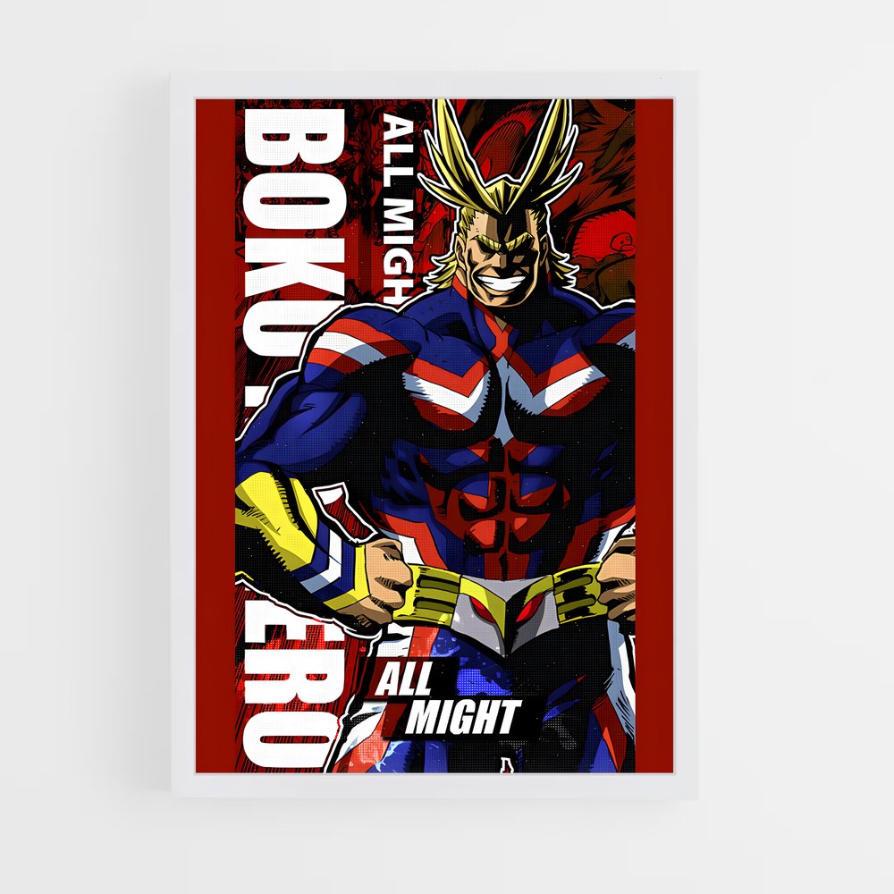 my-hero-academia-17 cadre Blanc