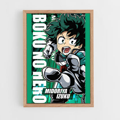my-hero-academia-18 cadre Bois clair