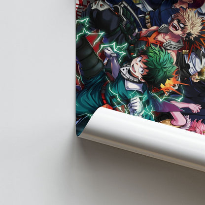 Poster My Hero Academia Secondo A