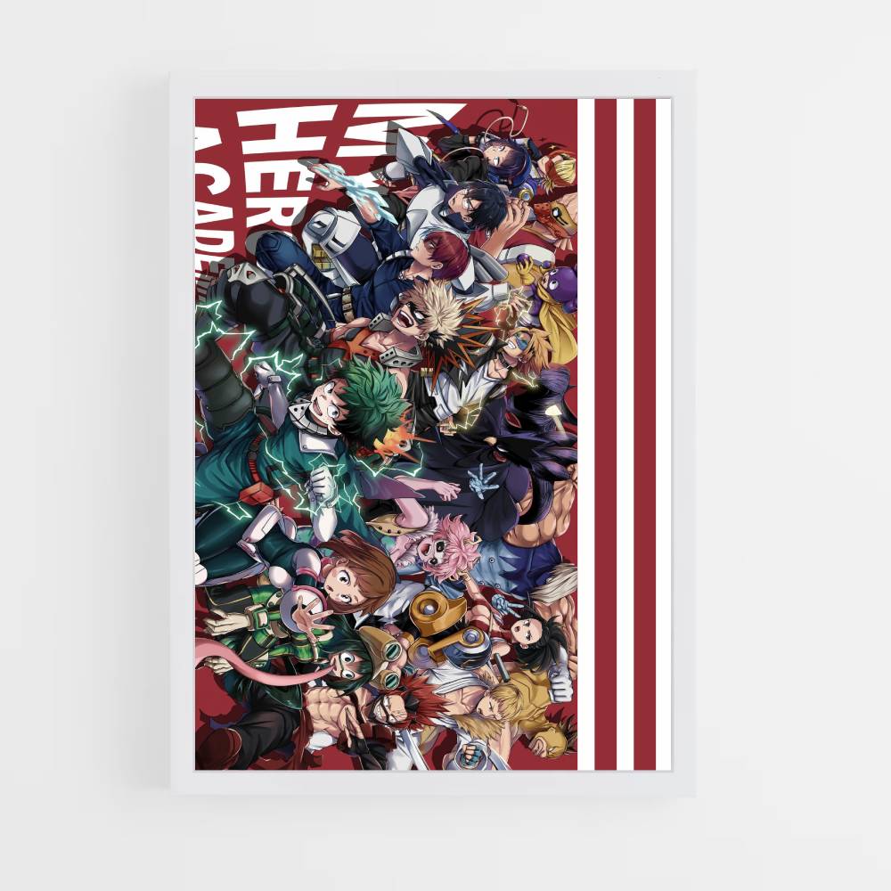 Poster My Hero Academia Secondo A