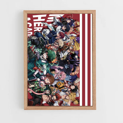 Poster My Hero Academia Secondo A