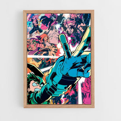 my-hero-academia-25 cadre Bois clair
