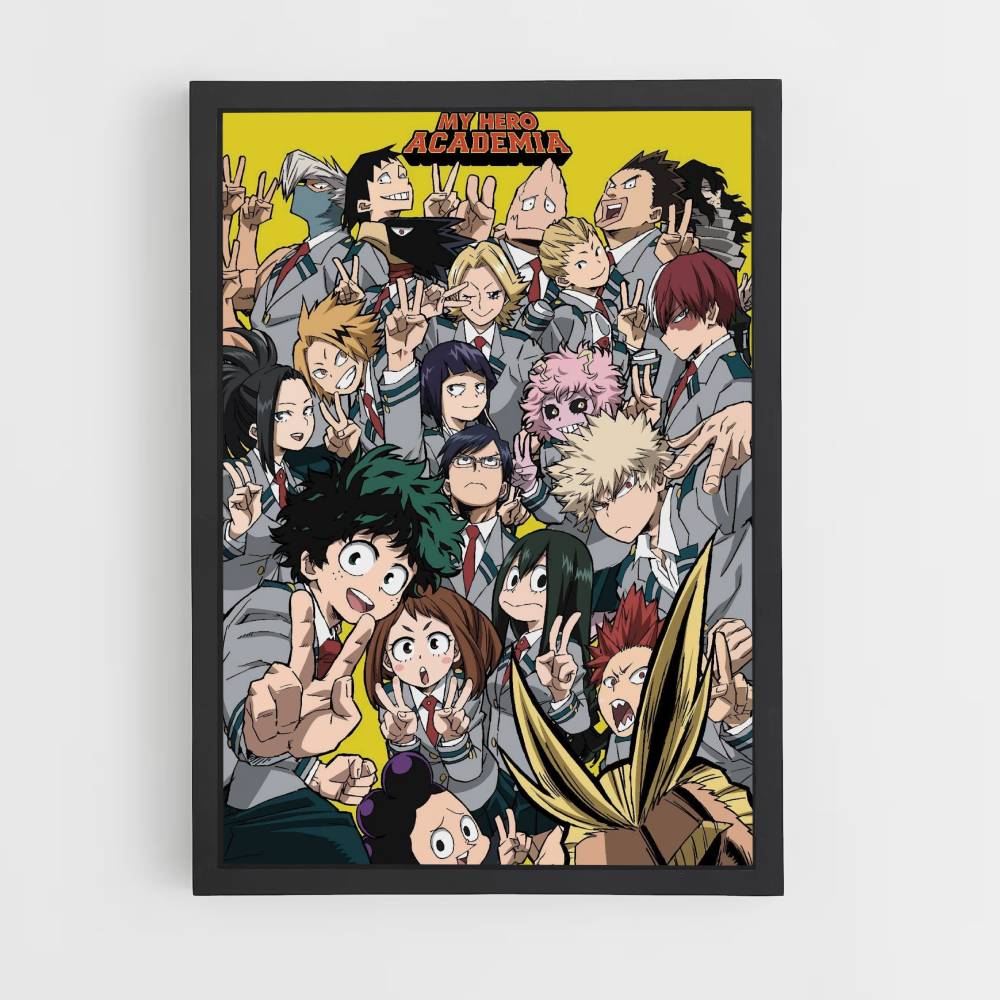 Poster La lezione di My Hero Academia