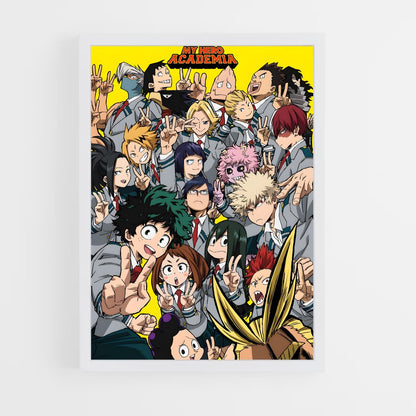 my-hero-academia-26 cadre Blanc
