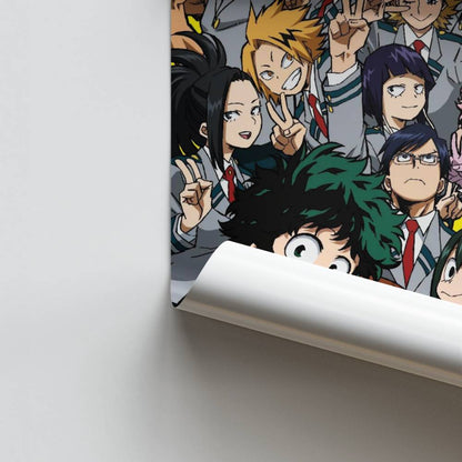 Poster La lezione di My Hero Academia