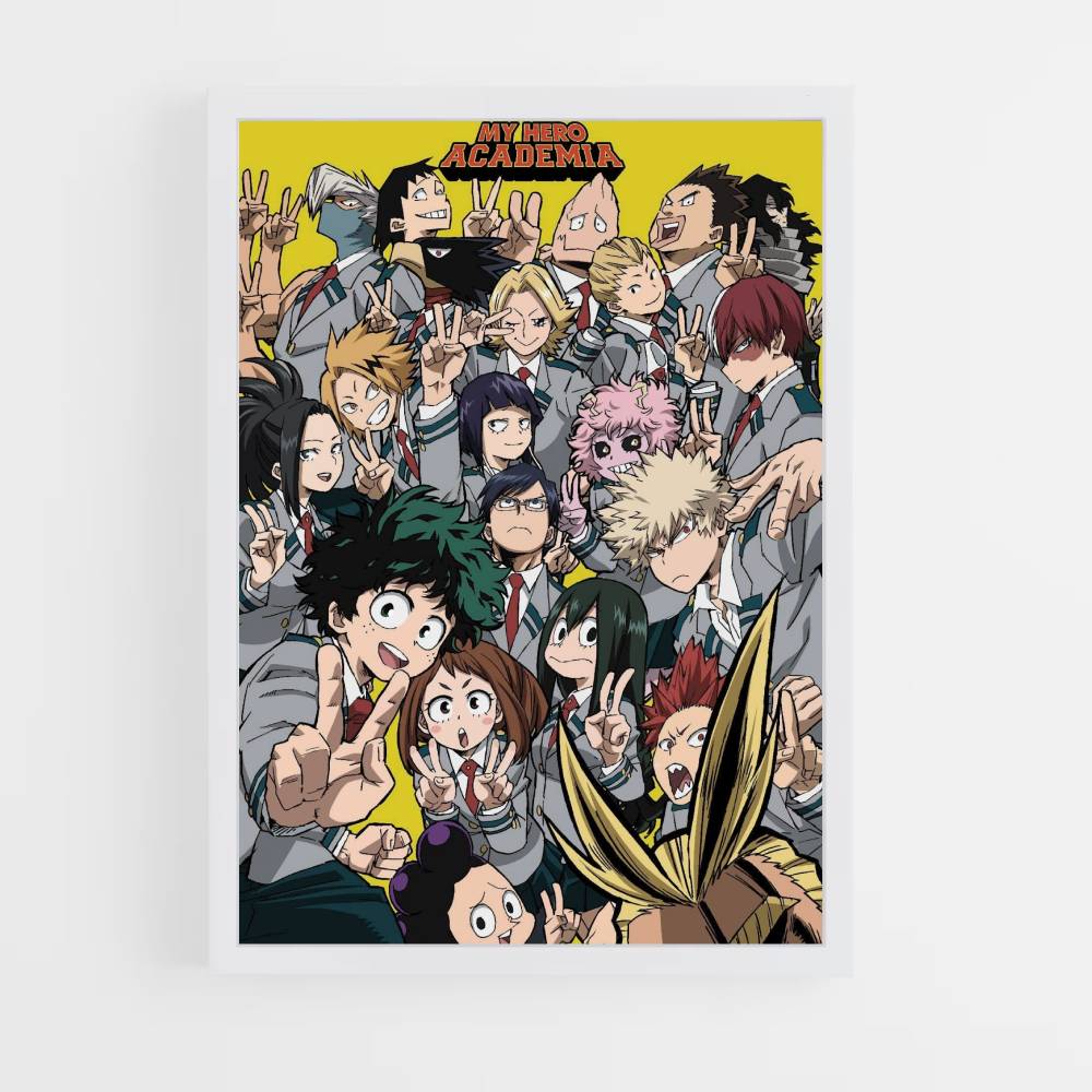 Poster La lezione di My Hero Academia