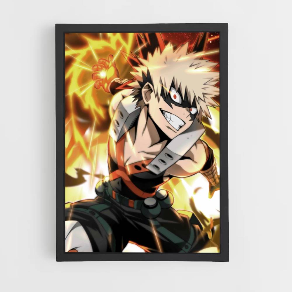 Poster Esplosione di My Hero Academia