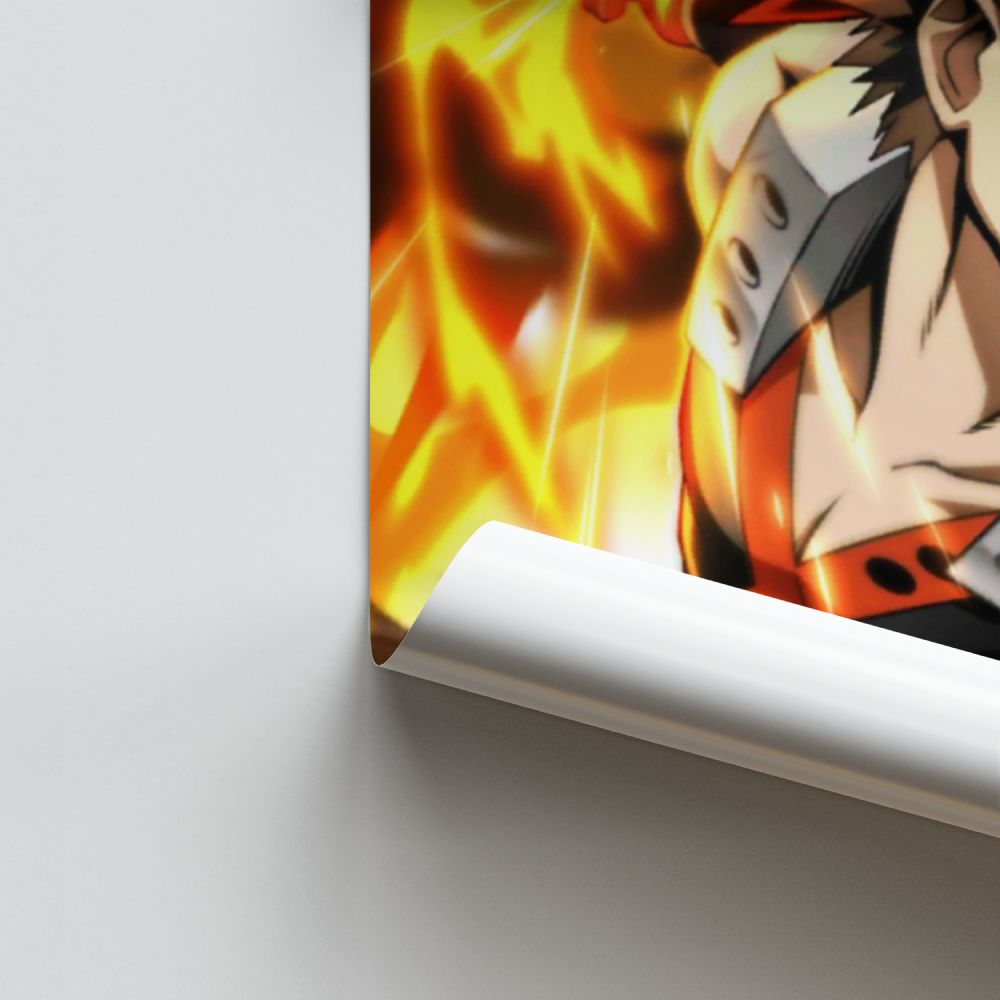 Poster Esplosione di My Hero Academia