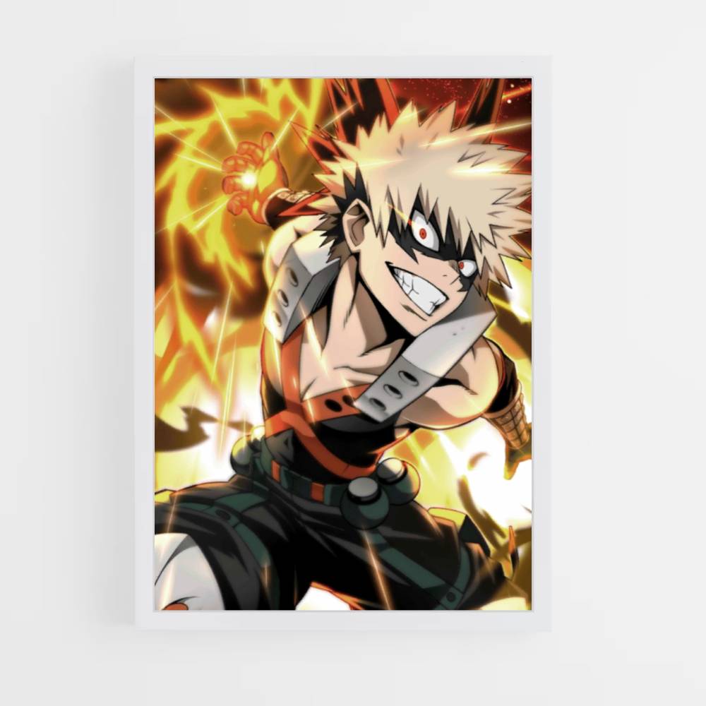 Poster Esplosione di My Hero Academia