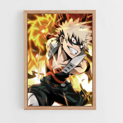 Poster Esplosione di My Hero Academia