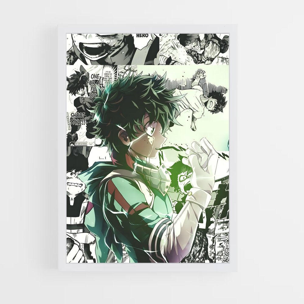 my-hero-academia-6 cadre Blanc