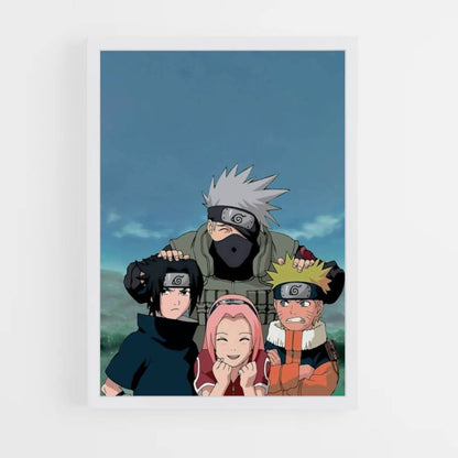 Poster Sakura x Naruto x Sasuke x Kakashi