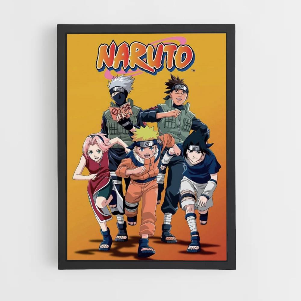 Poster Naruto Arancione