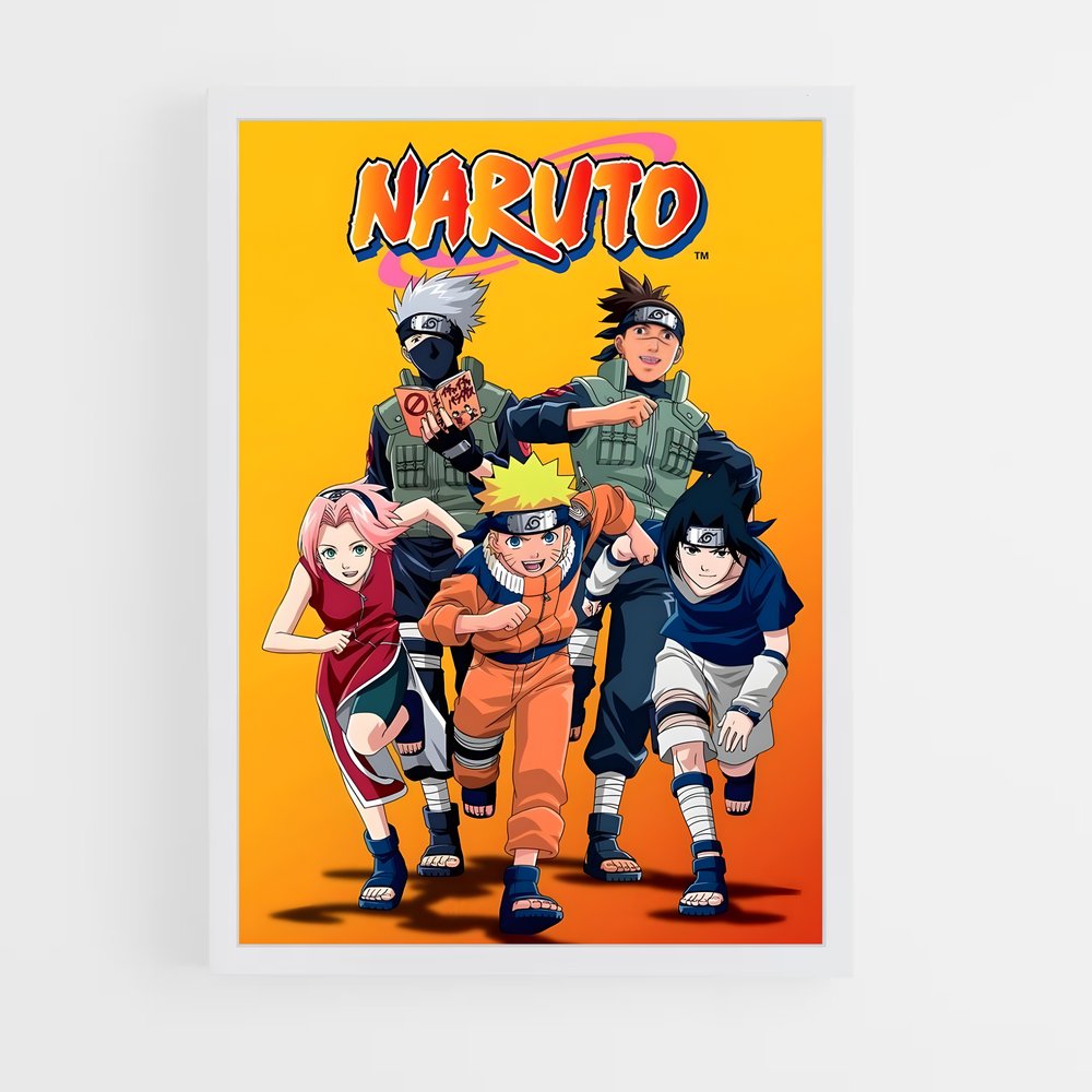 naruto-14 cadre Blanc