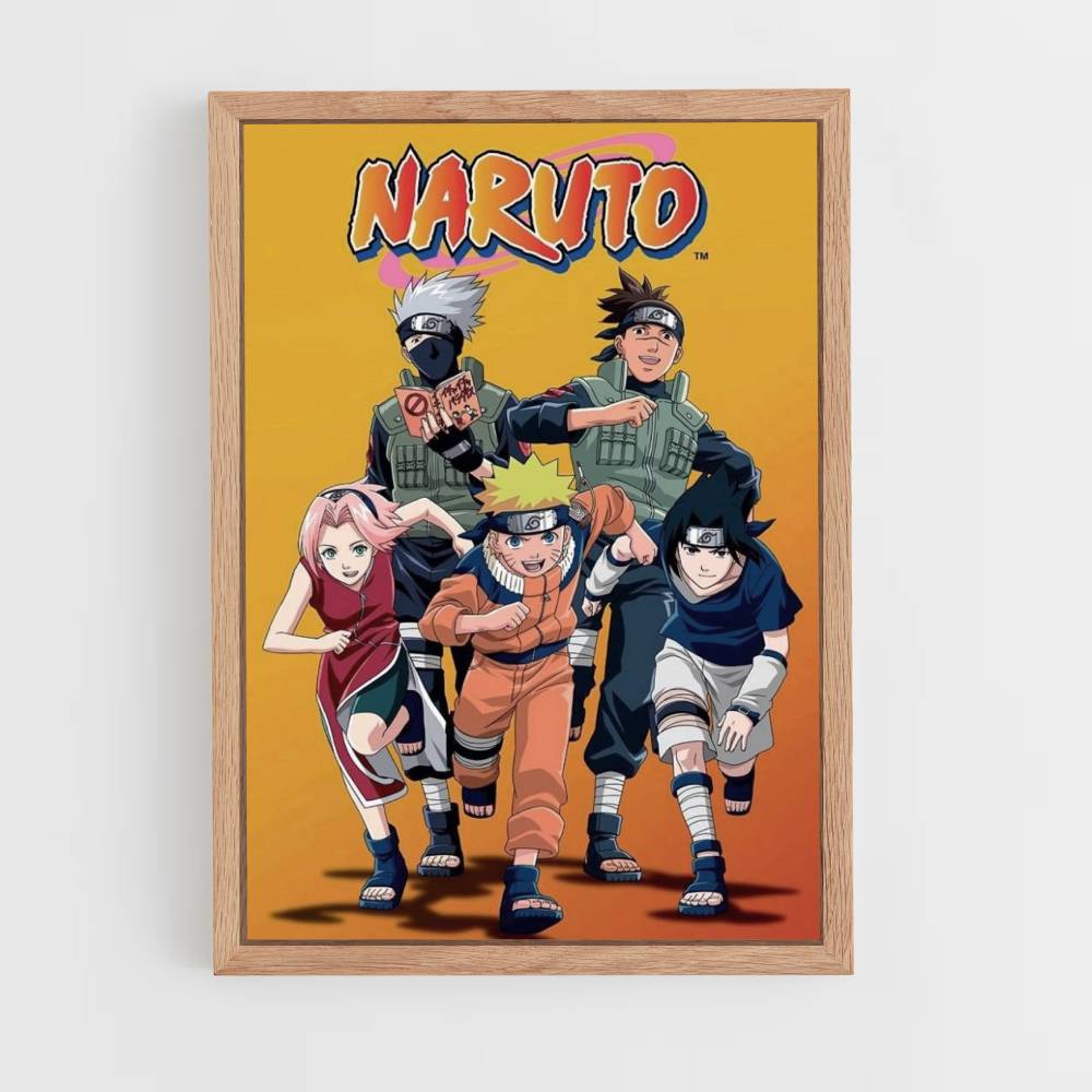 Poster Naruto Arancione