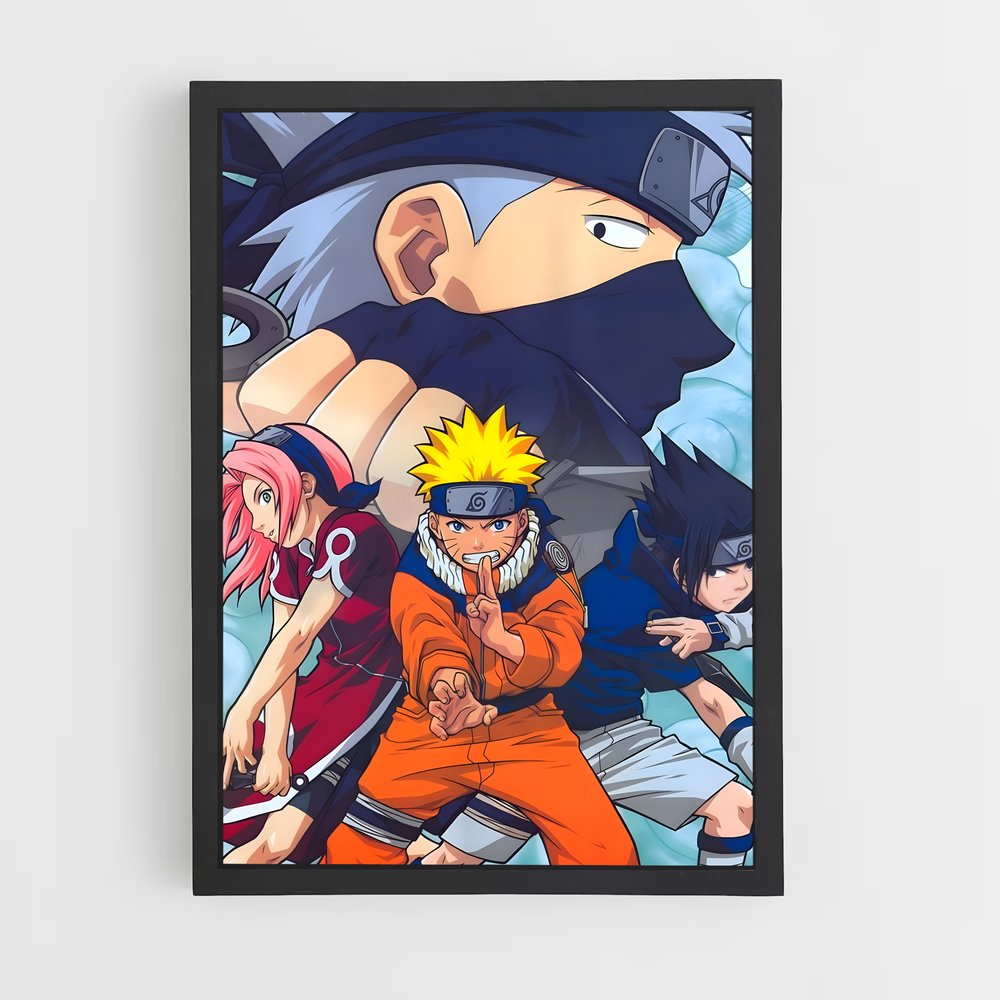 naruto-8 cadre Noir