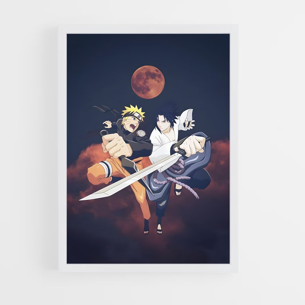 naruto-9 cadre Blanc