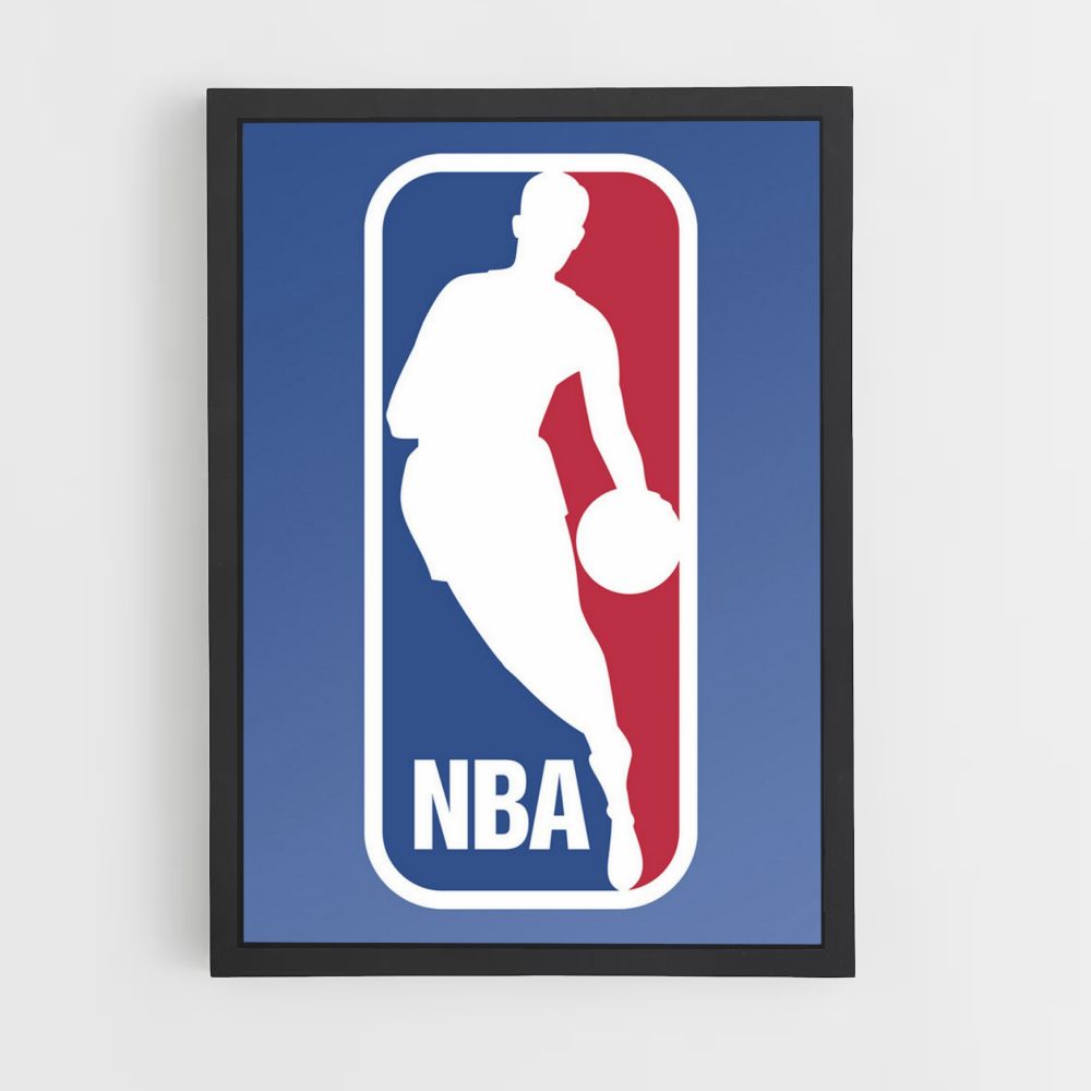 Poster Logo NBA